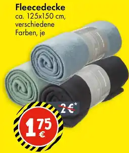 TEDi Fleecedecke Angebot