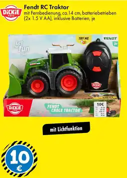 TEDi Dickie Fendt RC Traktor Angebot