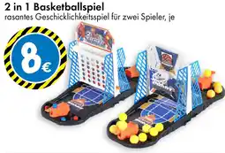TEDi 2 in 1 Basketballspiel Angebot
