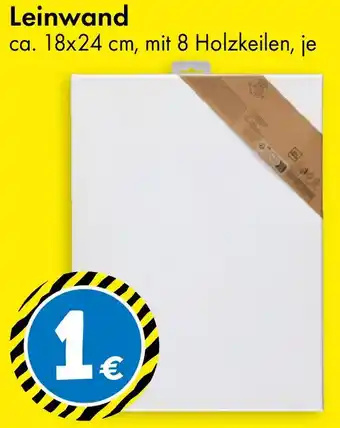 TEDi Leinwand Angebot