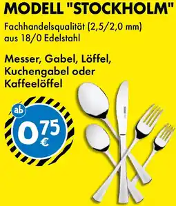 TEDi Messer, Gabel, Löffel, Kuchengabel oder Kaffeelöffel Angebot