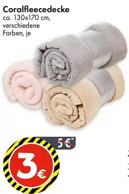 TEDi Coralfleecedecke Angebot
