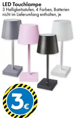 TEDi LED Touchlampe Angebot