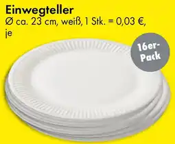 TEDi Einwegteller Angebot