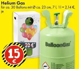 TEDi Helium Gas Angebot