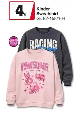 Woolworth Kinder Sweatshirt Angebot
