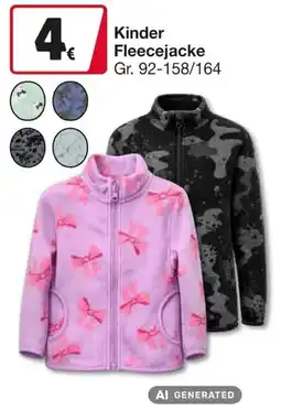 Woolworth Kinder Fleecejacke Angebot