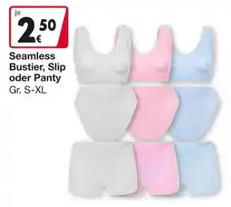 Woolworth Seamless Bustier, Slip oder Panty Angebot