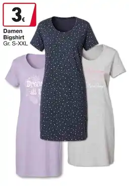 Woolworth Damen Bigshirt Angebot