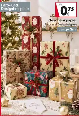 Woolworth Geschenkpapier Angebot