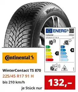 Reifen1+ Continental WinterContact TS 870 Angebot