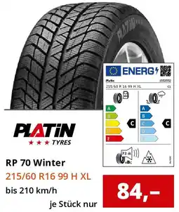 Reifen1+ PLATiN TYRES RP 70 Winter Angebot