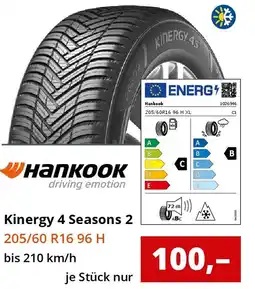 Reifen1+ Hankook Kinergy 4 Seasons 2 Angebot