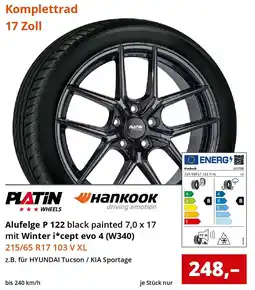 Reifen1+ Platin Komplettrad 17 Zoll Angebot