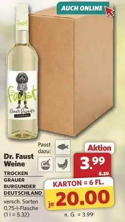 Combi Dr. Faust Weine Angebot