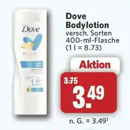 Combi Dove Bodylotion Angebot