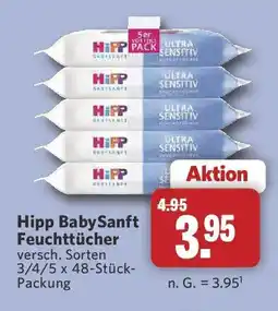 Combi Hipp BabySanft Feuchttücher Angebot