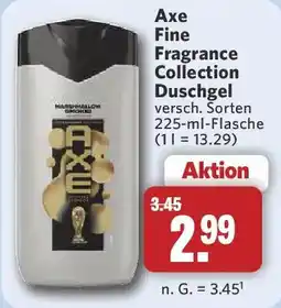 Combi Axe Fine Fragrance Collection Duschgel Angebot