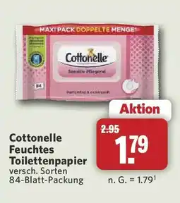 Combi Cottonelle Feuchtes Toilettenpapier Angebot