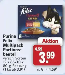 Combi Purina Felix Multipack Portionsbeutel Angebot