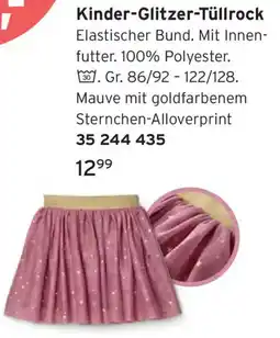 Tchibo Kinder-Glitzer-Tüllrock Angebot