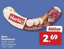 Combi Herta Fleischwurst Angebot