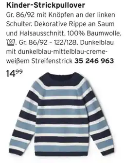 Tchibo Kinder-Strickpullover Angebot