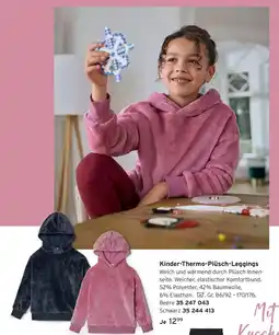 Tchibo Kinder-Thermo-Plüsch-Leggings Angebot