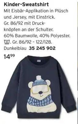 Tchibo Kinder-Sweatshirt Angebot