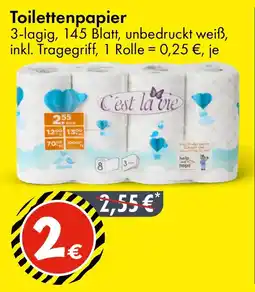 TEDi Toilettenpapier Angebot