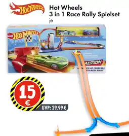 TEDi Hot Wheels 3 in 1 Race Rally Spielset Angebot
