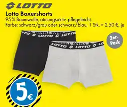 TEDi Lotto Boxershorts Angebot