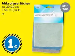 TEDi Mikrofasertücher Angebot