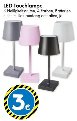 TEDi LED Touchlampe Angebot