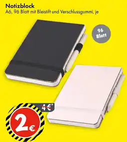 TEDi Notizblock Angebot