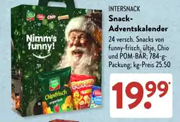 Aldi Süd INTERSNACK Snack-Adventskalender Angebot