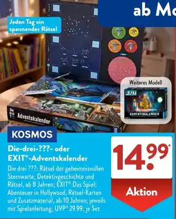 Aldi Süd Die-drei-???- oder EXIT®-Adventskalender Angebot