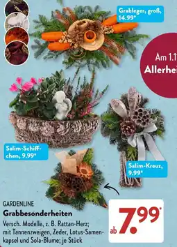 Aldi Süd GARDENLINE Grabbesonderheiten Angebot