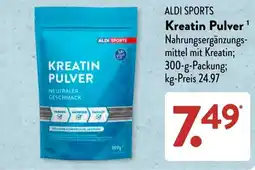 Aldi Süd ALDI SPORTS Kreatin Pulver Angebot