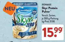 Aldi Süd IRONMAXX Skyr Protein Pulver Angebot