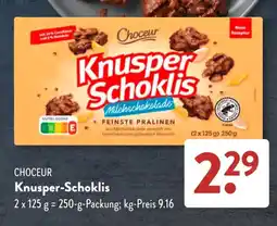 Aldi Süd Choeur Knusper-Schoklis Angebot