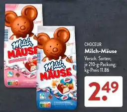 Aldi Süd CHOEUR Milch-Mäuse Angebot