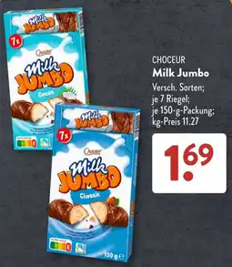 Aldi Süd CHOEUR Milk Jumbo Classic Angebot