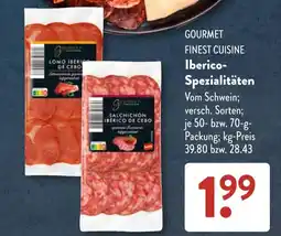 Aldi Süd GOURMET FINEST CUISINE Iberico-Spezialitäten Angebot