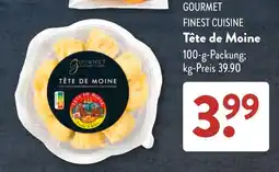 Aldi Süd GOURMET FINEST CUISINE Tête de Moine Angebot