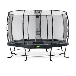 Netto Marken-Discount EXIT Elegant 366 (12ft) RUND + Sicherheitsnetz Economy schwarz Angebot
