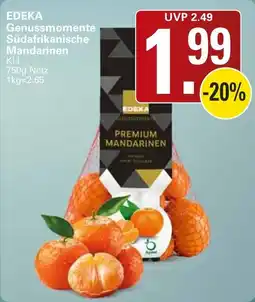 WEZ EDEKA Genussmomente Südafrikanische Mandarinen Angebot