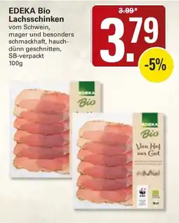 WEZ EDEKA Bio Lachsschinken Angebot