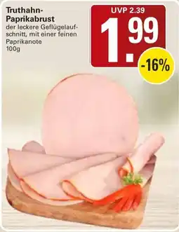 WEZ Truthahn-Paprikabrust Angebot