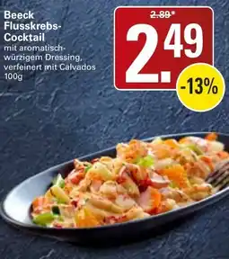 WEZ Beeck Flusskrebs-Cocktail Angebot